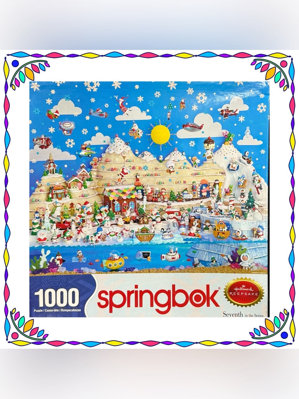 Jigsaw puzzle - Springbok - Ornamental Wonderland - 1000 pieces - complete